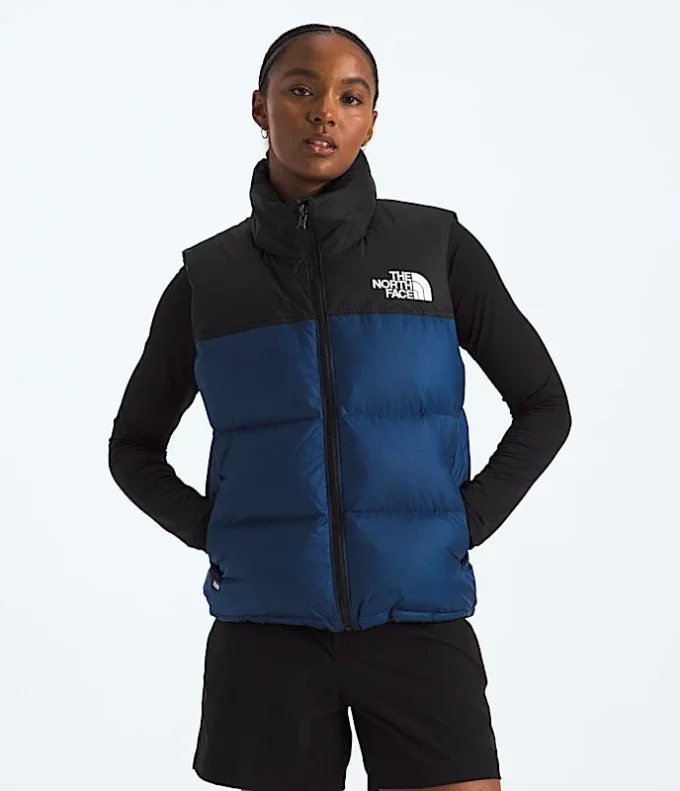 Vestă retro Nuptse pentru femei 1996 Vestă retro Nuptse pentru femei 1996